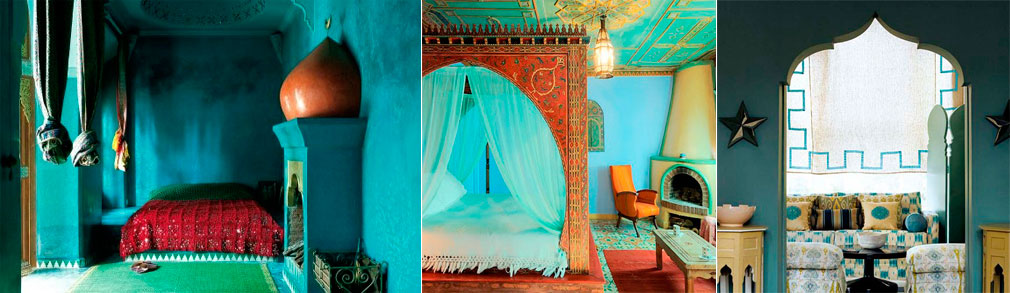 Moroccan-interior-in-blue-turquoise