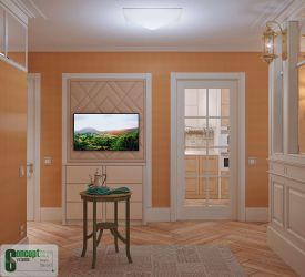 dizajn-interera-Tjumen-dizajnery-Natalja-zdanovich-Anton-Shljapin-studija-gostinaja-spalnja-peregorodka-tkanevyj-potolok-zprostezhka-mjagkaja-tv-panel