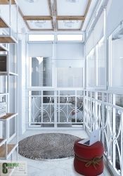 balkon-lodzhija-gamak-dizajn-interera-v-zhk-aristokrat-dizajnery-tjumen-polki-kovrik-kruglyj